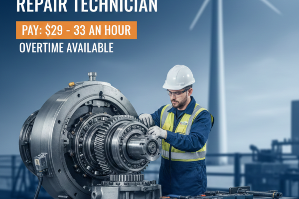 Traveling Gearbox Repair Technician