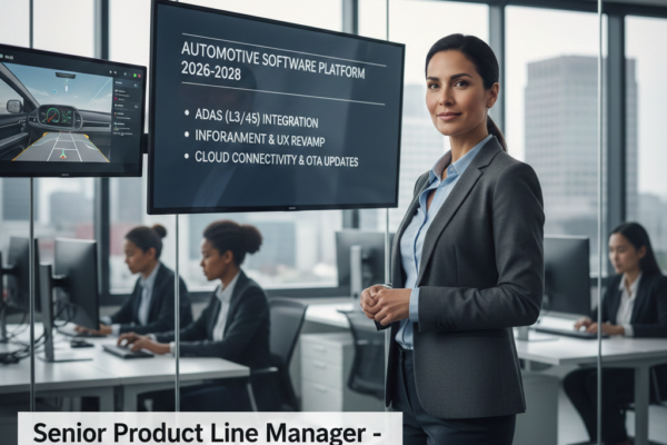 Senior Product Line Manager - Automotive Software