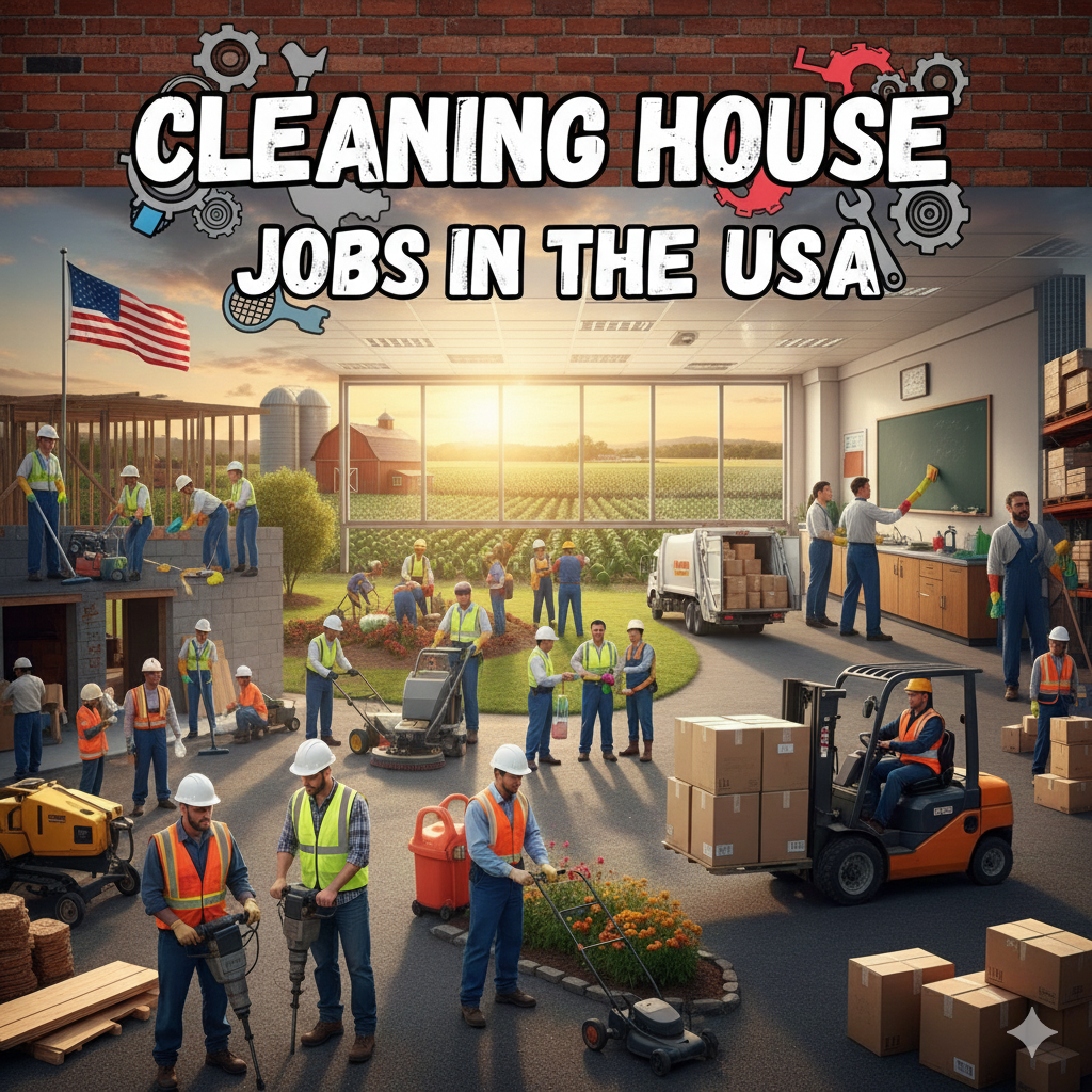 Cleaning House Operator Jobs in the USA