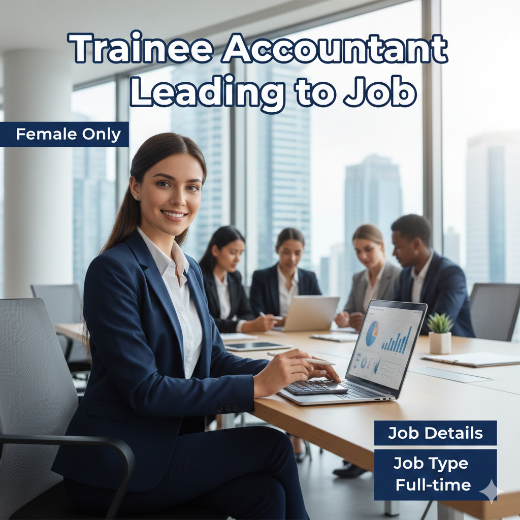 Trainee Accountant-Leading to Job (Female Only)