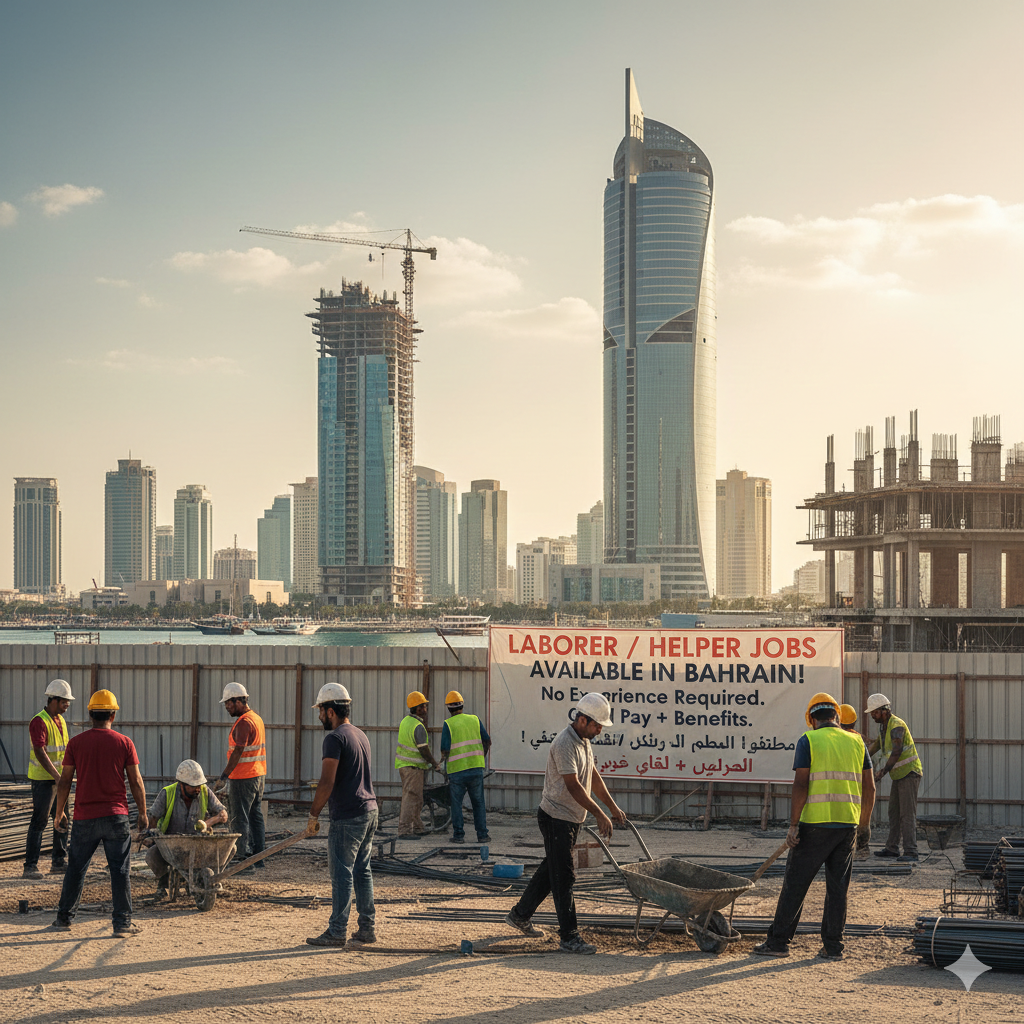 Laborer / Helper Jobs in Bahrain