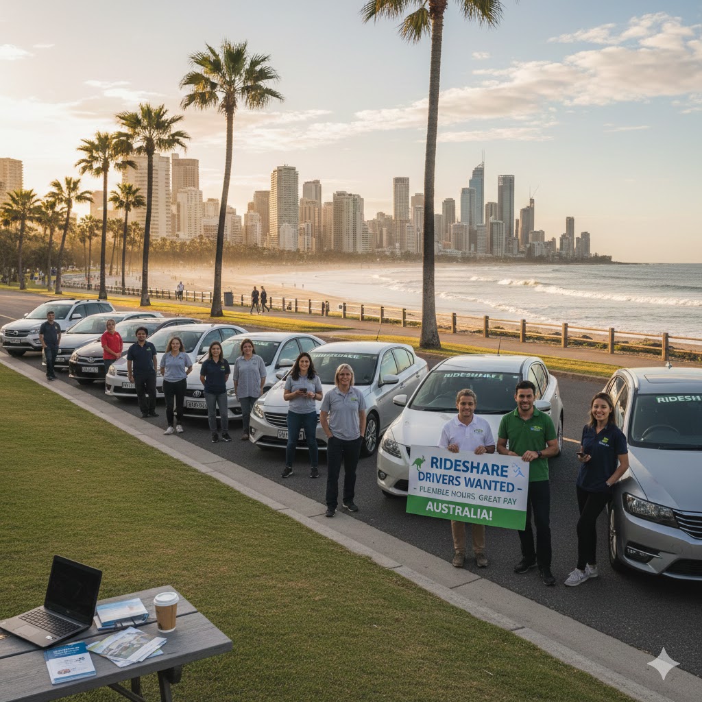 Rideshare Driver Jobs in Australia